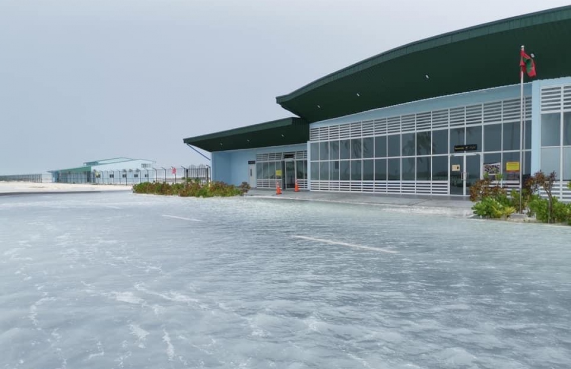 ރައީސް ޞާލިހުގެ ފުރަތަމަ އެއަރޕޯޓް؛ މިހާރު އޮތީ ފެނުއަޑީގައި