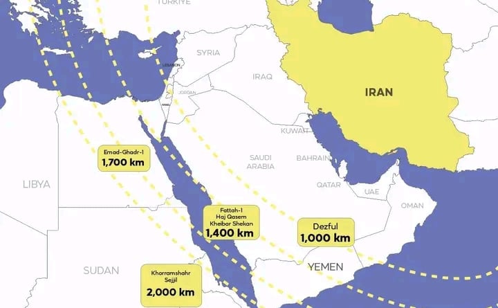 އިޒްރޭލާއި މެދުއިރުމަތީގެ ގައުމުތައް ނުރައްކަލުގެ ރޭންޖުގައި: އީރާނުގެ ބެލިސްޓިކް މިސައިލްތަކުގެ ބާރު މުޅި ސަރަހައްދަށް