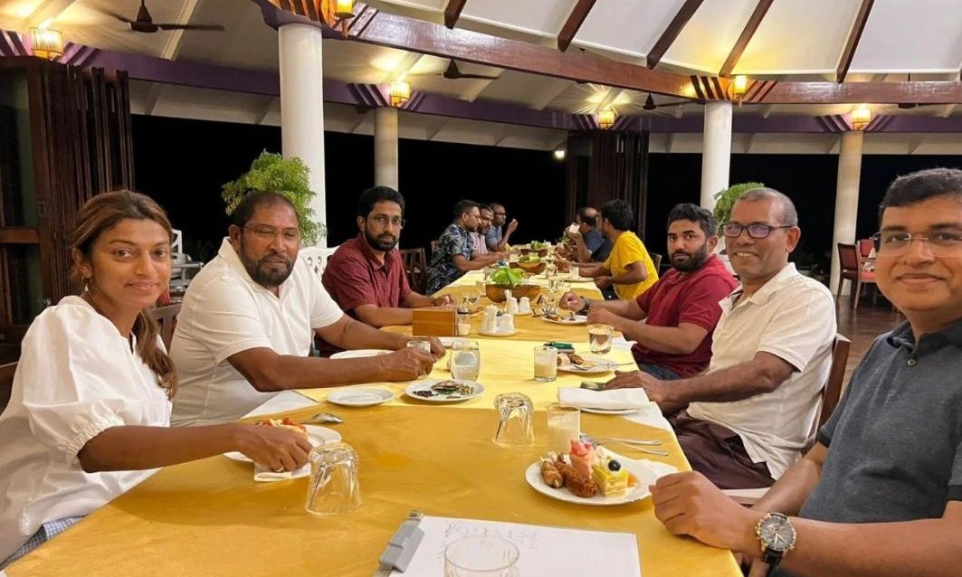 ގާސިމާއި ނަޝީދުގެ ބައްދަލުވުން އަމީން ސިފަކުރެއްވީ އުއްމީދީ މާނަފުން މެސެޖަކުން!