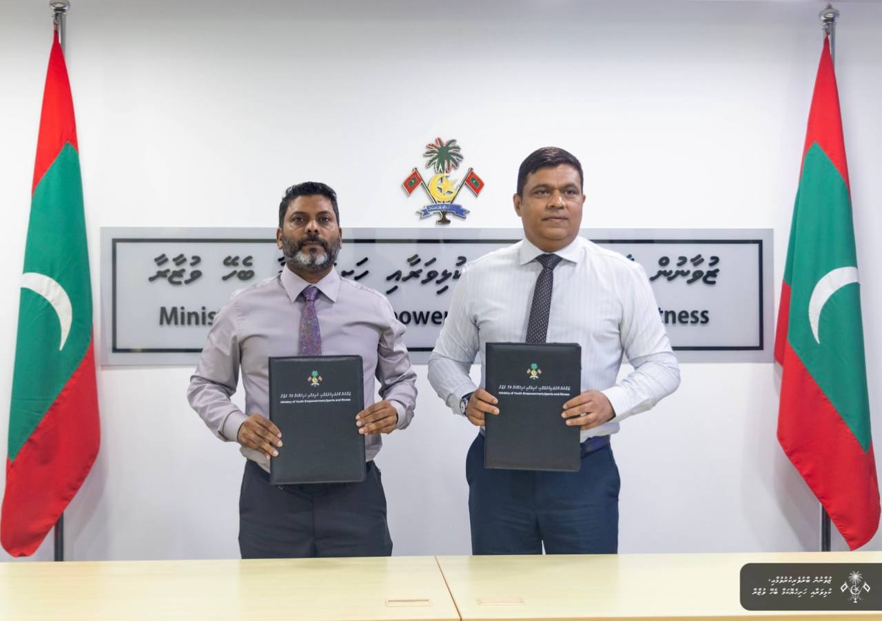 ނެޝަނަލް އެޕްރެންޓިސްޝިޕް ޕްރޮގްރާމް ހިންގުމަށް ޓޫރިޒަމް މިނިސްޓްރީއާއި ޒުވާނުންގެ މިނިސްޓްރީން ފަހުމުނާމާގައި ސޮއިކޮށްފި