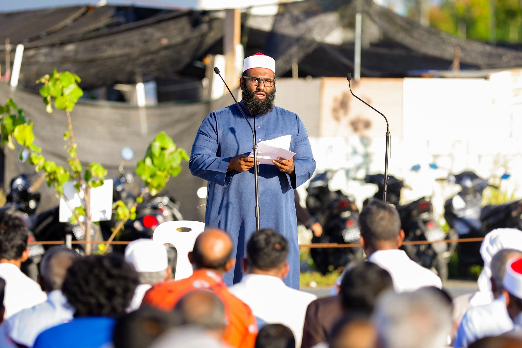 ޙަސަދަވެރިކަމާއި ބައިބައިވުމާ ދުރުހެލިވެ، އެކުވެރިވުމަށް ޢީދު ޚުތުބާގައި ގޮވާލައިފި