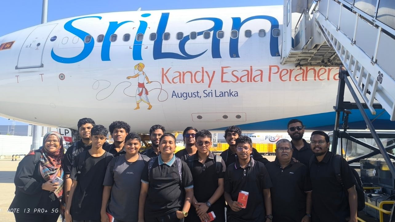 އެސް.އެން ކެރަމް އެކަޑަމީގެ ޓީމެއް ޓުރޭނިންގ އަށް ލަންކާއަށް ފުރައިފި