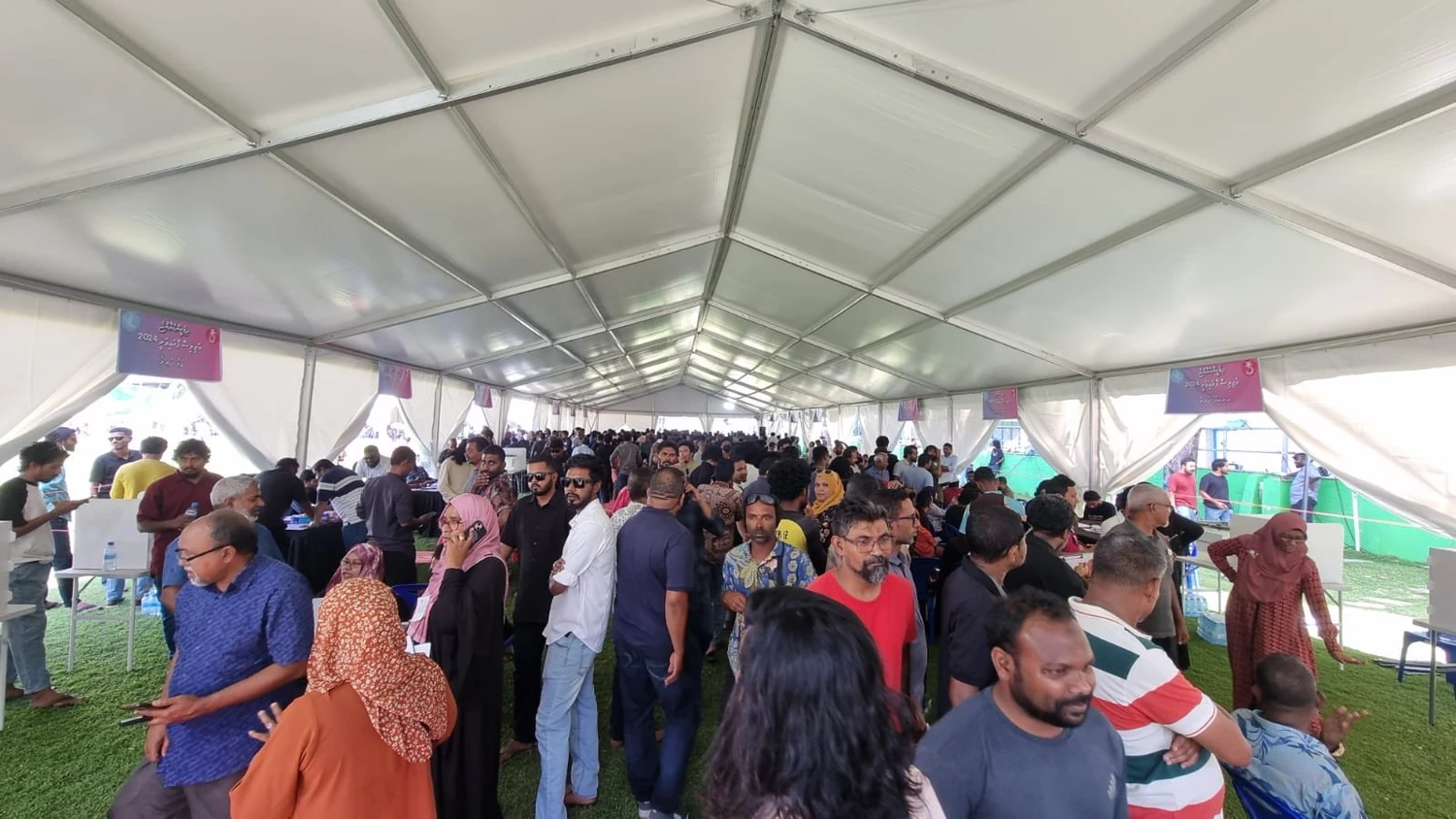 މިއީ އެތެރޭގެ އިންތިހާބެއްގައި އެންމެ ގިނަ މީހުންނަށް ވޯޓުގެ ހައްގު ލިބުނު އިންތިހާބު: ޕީއެންސީ