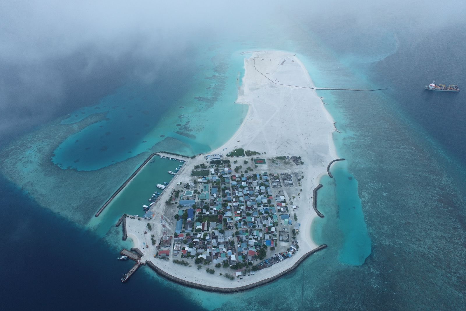 ދިއްގަރު ބިން ހިއްކުމުގެ މަސައްކަތް ނިމިއްޖެ