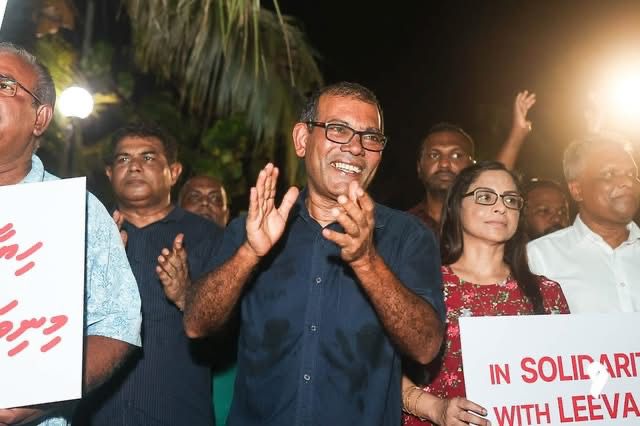 ޗެއާޕާސަން އިންތިޚާބާ ދިމާކޮށް ނަޝީދުގެ މެސެޖެއް: "އިރުއެރީމާ ހަނދެއް ނޫން ފެންނާނީ"