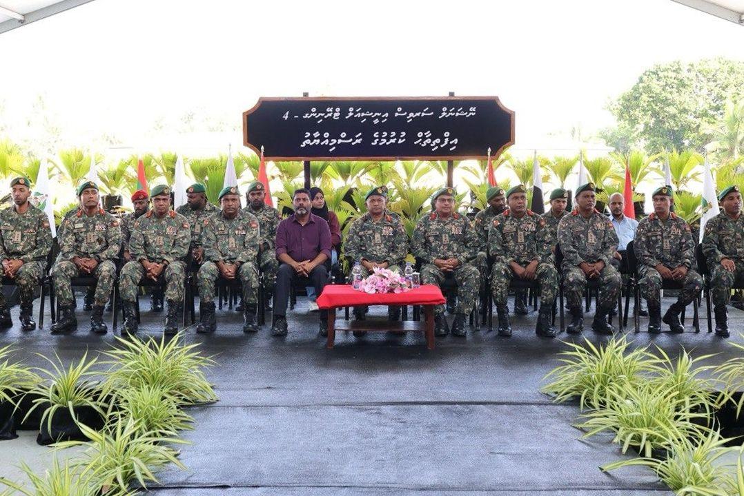 ދިވެހި ވަޠަނީ ޚިދުމަތުގެ 4 ވަނަ ބެޗުގެ ތަމްރީނުތައް ރަސްމީކޮށް ފަށައިފި