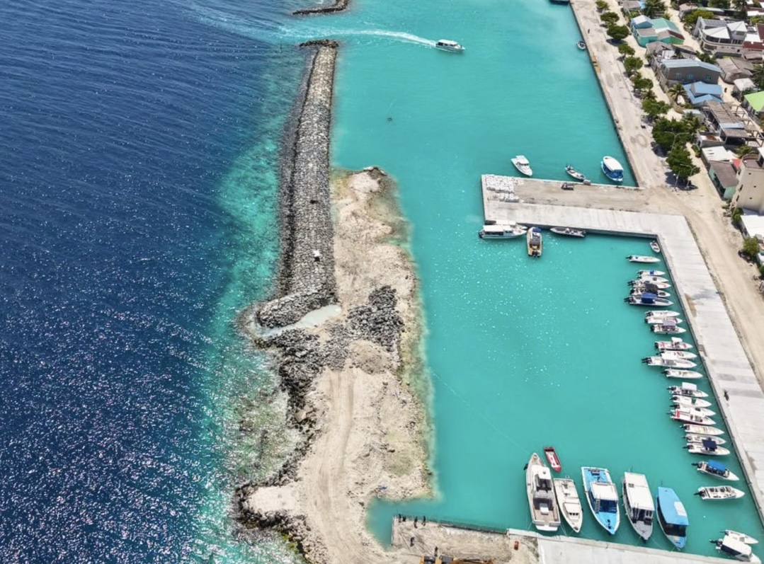 ދަރަވަންދޫ ބަނދަރު ތަރައްޤީކުރުމުގެ 68 އިންސައްތަ މަސައްކަތް ނިމިއްޖެ