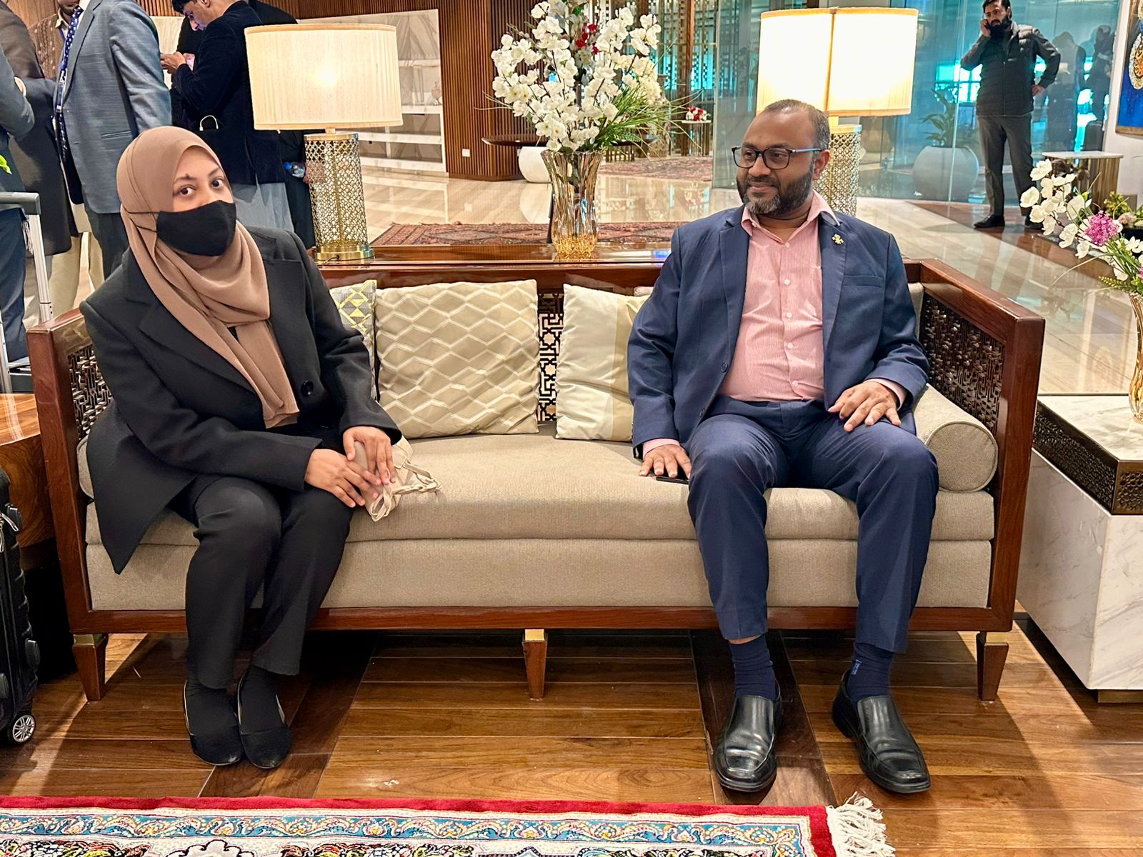 އަންހެން ދަރިންނަށް ތައުލީމު ދިނުމާ ގުޅޭ ގޮތުން ބާއްވާ ކޮންފަރެންސަށް ޑރ.ޝަހީމް ޕާކިސްތާނަށް