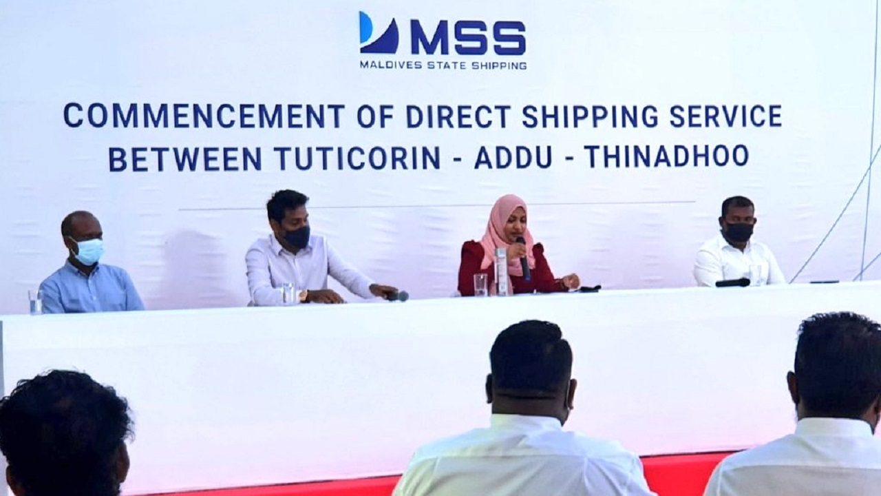 އިންޑިއާއިން ތިނަދޫ އަށް ކާގޯ ދަތުރުތައް ފަށައިފި