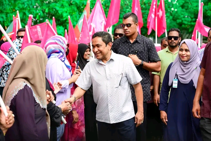 ޕާޓީ އިތުރަށް ފުޅާކުރުމަށް ރައީސް ޔާމީން އައްޑޫ ސިޓީއަށް ވަޑައިގަންނަވަނީ