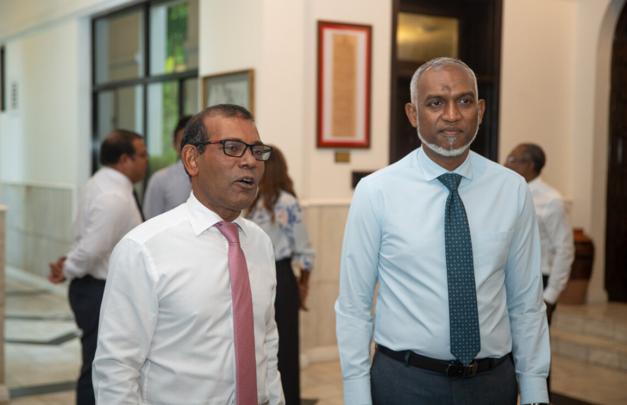 ރައީސްގެ ރައްދު ނަޝީދާއި ސޯލިހާއި ޔާމިނަށް: ތިޔައީ އެކަކު އަނެކަކު ބުރަކަށްޓަށް ވަޅި ޖަހާފަައި ތިބި ފެއިލިއަރުން!