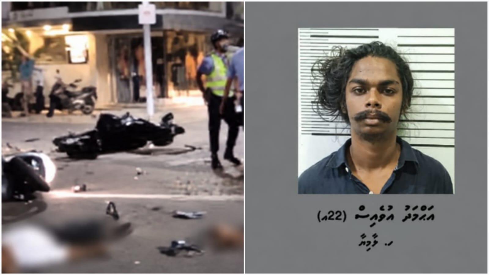 ހުޅުމާލެ އެކްސިޑެންޓް: ތިން މީހުން އަރުވައިގެން ވަންވޭއާ ދެކޮޅަށް ފުލުހުންނަށް ފިލަން ދުއްވީ ލައިސަންސެއް ނެތް އުވައިސް!