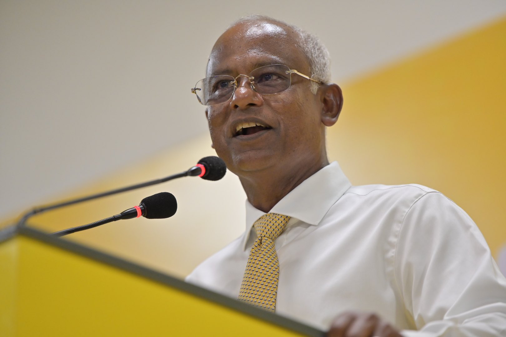 އަޅުގަނޑުމެން މިކުރަނީ "ކޫލް" ކެމްޕެއިނެއް; ވާދަވެރިންގެ ކެމްޕެއިން އަދިވެސް ރަނގަޅަށް ނުފެށޭ: ރައީސް