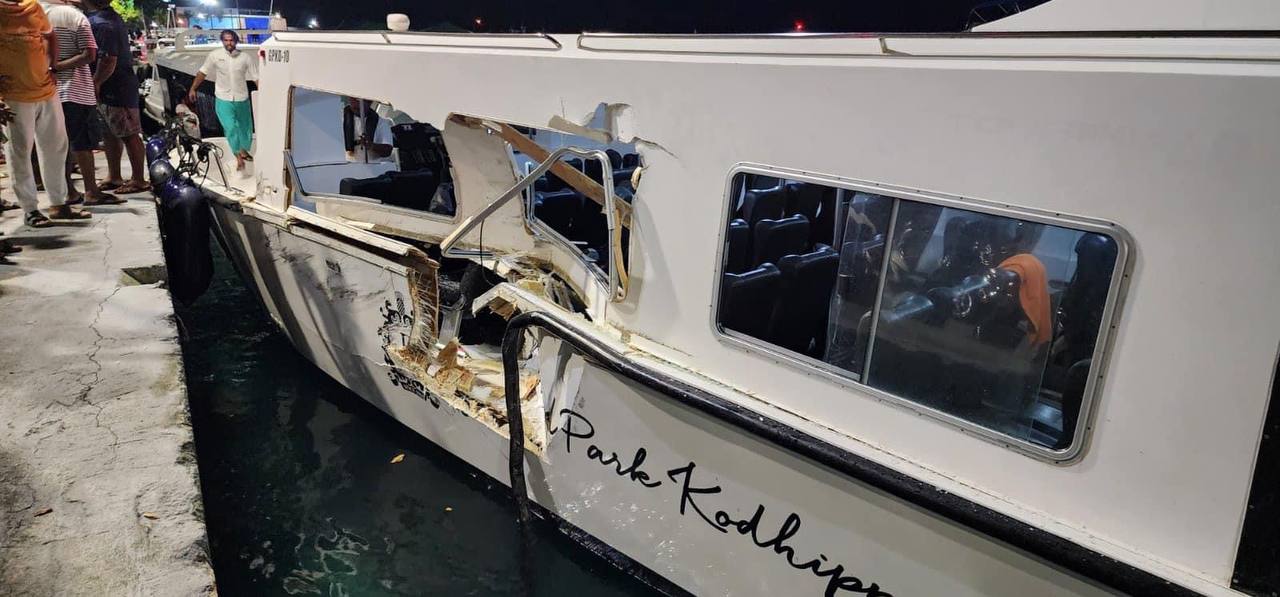 ދެ ލޯންޗް ޖެހި ނުރައްކާތެރި އެކްސިޑެންޓެއް ހިނގައިފި