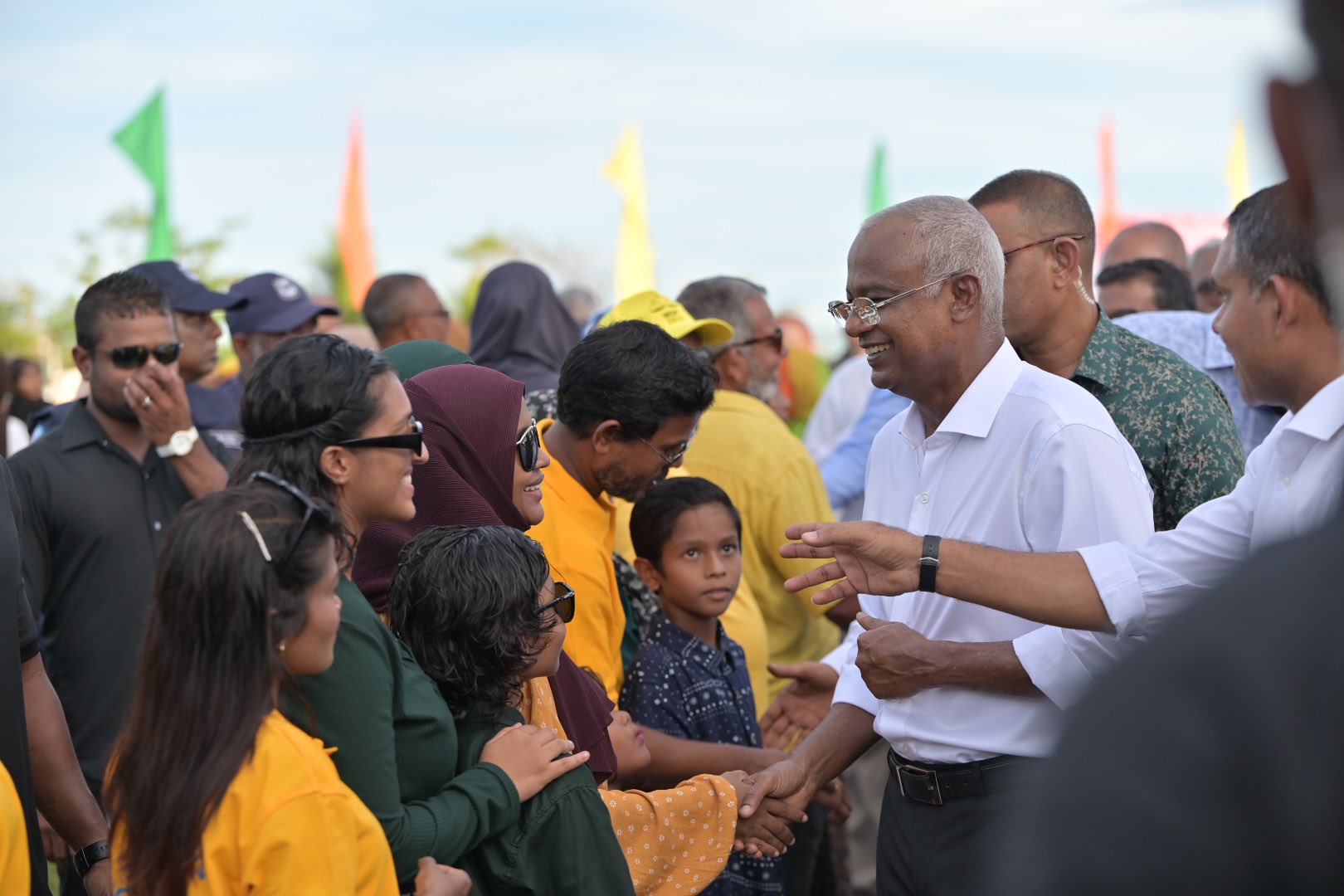 ފުވައްމުލަކު ސިޓީން ރައީސުލްޖުމްހޫރިއްޔާއަށް ހޫނު މަރުހަބާއެއް!