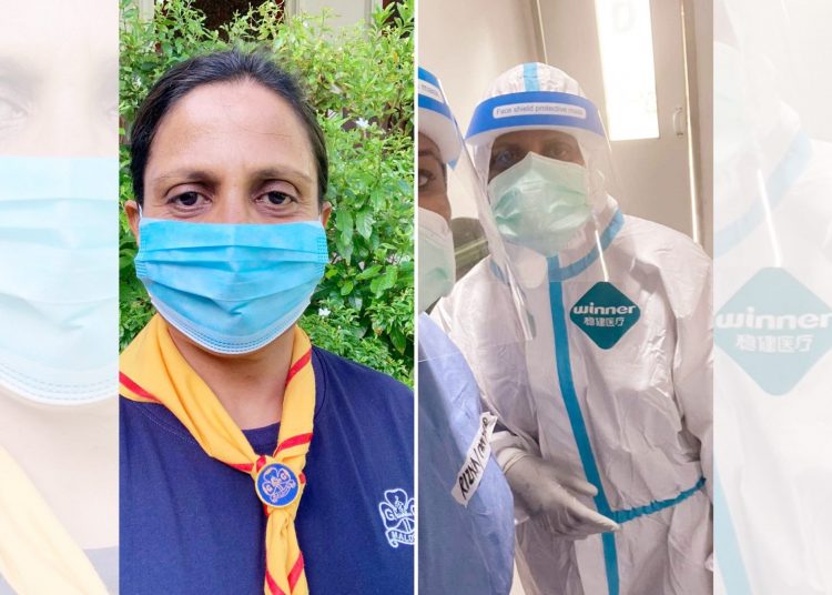 ޗީފް ގައިޑް، މެޑަމް ފަޒްނާ  ހުޅުމާލޭ ފެސިލިޓީގައި ވޮލަންޓިއަރެއްގެ ގޮތުގައި