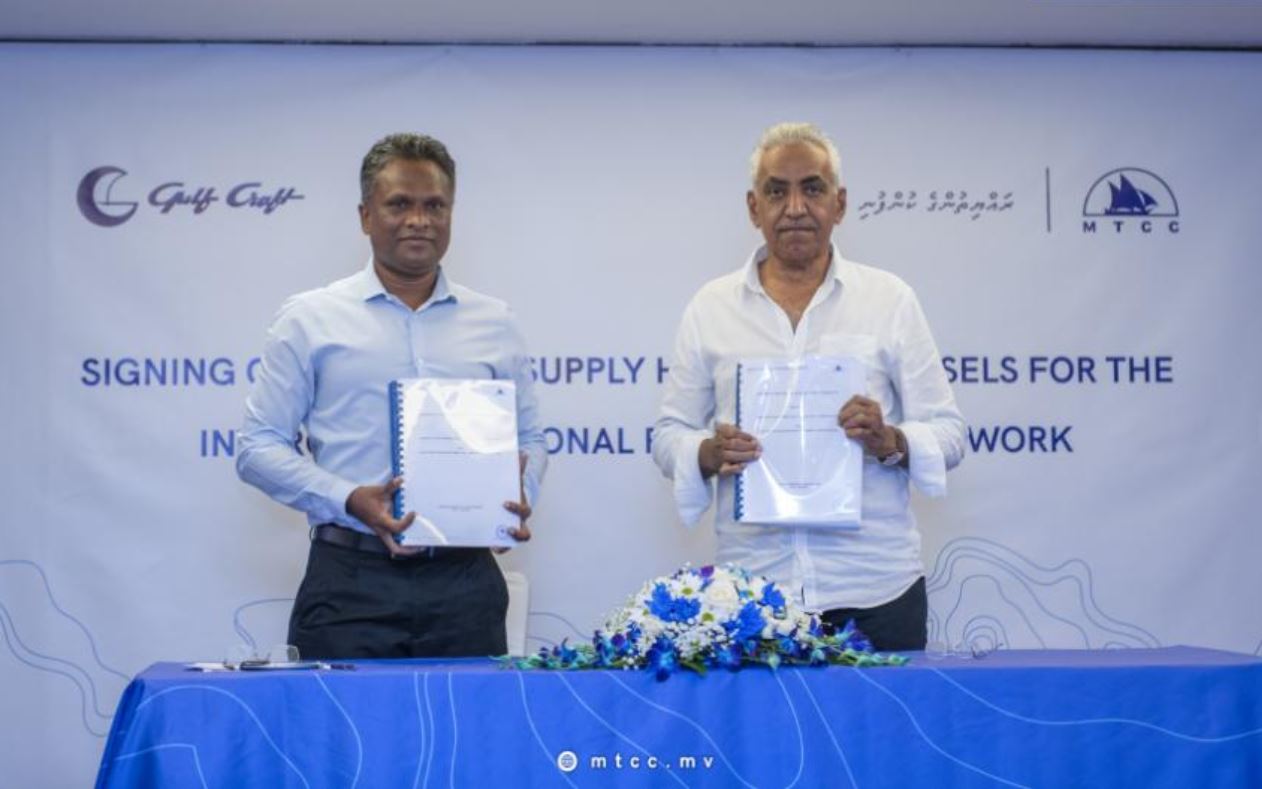 ހައި ސްޕީޑް ފެރީތައް ބަނުމަށް ގަލްފް ކްރާފްޓާ ހަވާލުކޮށްފި