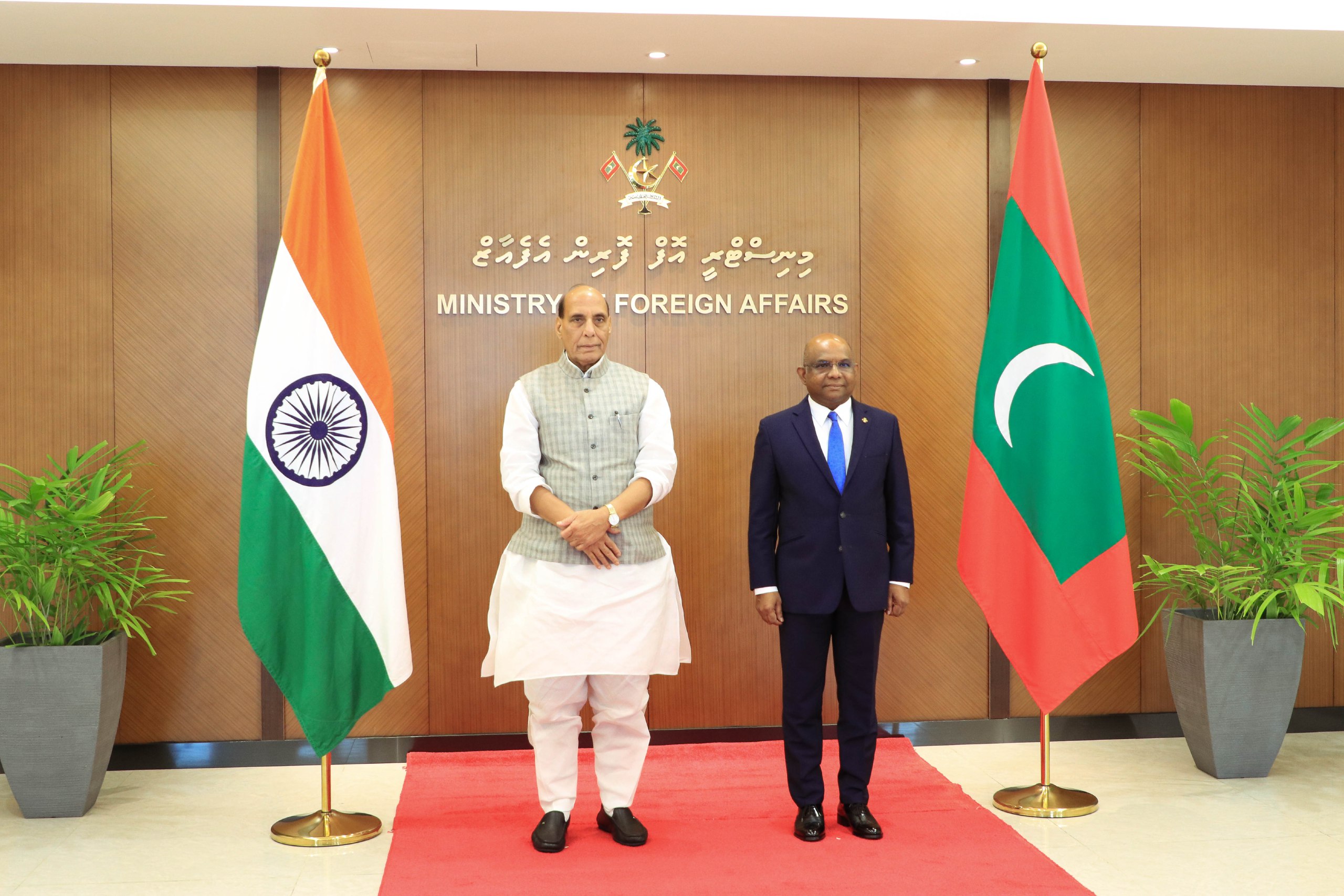 އިންޑިއާގެ ދިފާއީ ވަޒީރު، މިނިސްޓަރ ޝާހިދު އަރިހަށް!