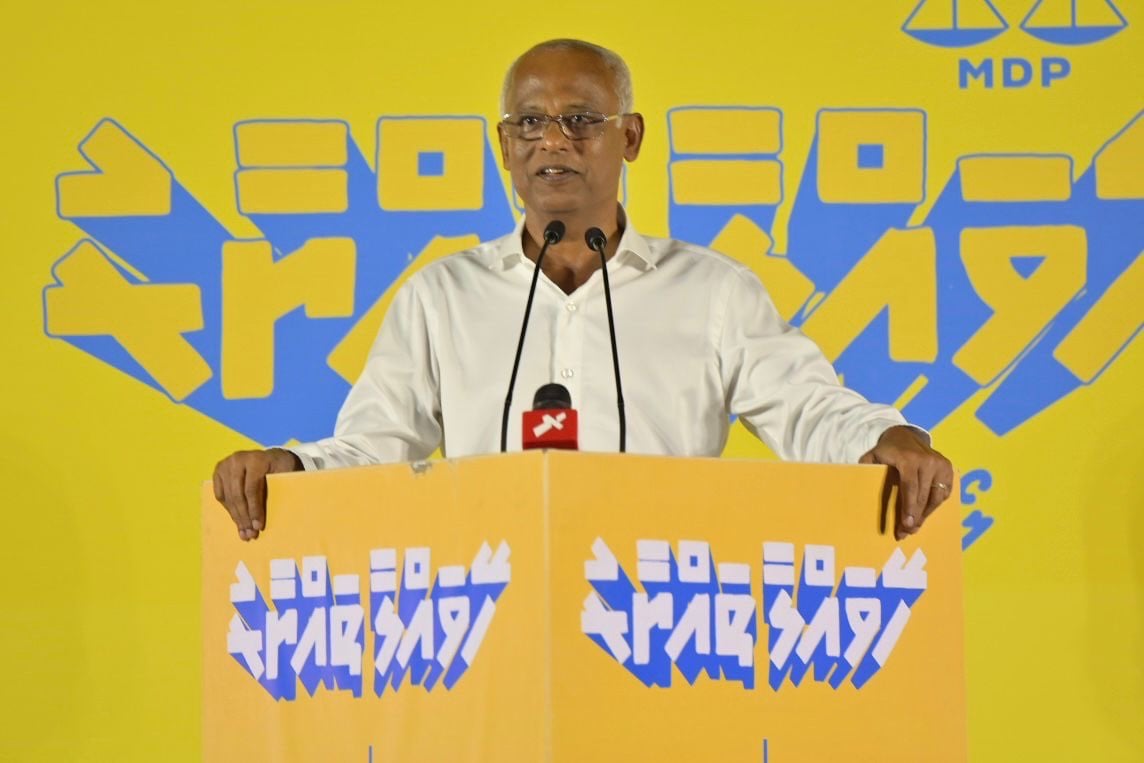 ލޯކަލް އިންތިޚާބުގައި 60 އިންސައްތައަށް ވުރެ މަތިން ރައްޔިތުން މި ސަރުކާރަށް ނޫނެކޭ ބުނާނެ: ރައީސް ޞާލިޙު