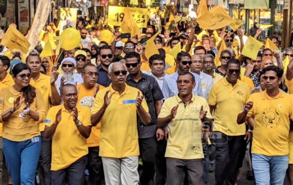 އެމްޑީޕީގެ އިސްލީޑަރު ކަނޑައެޅުން ވެސް ގަދަ ހިފުމަކަށް!