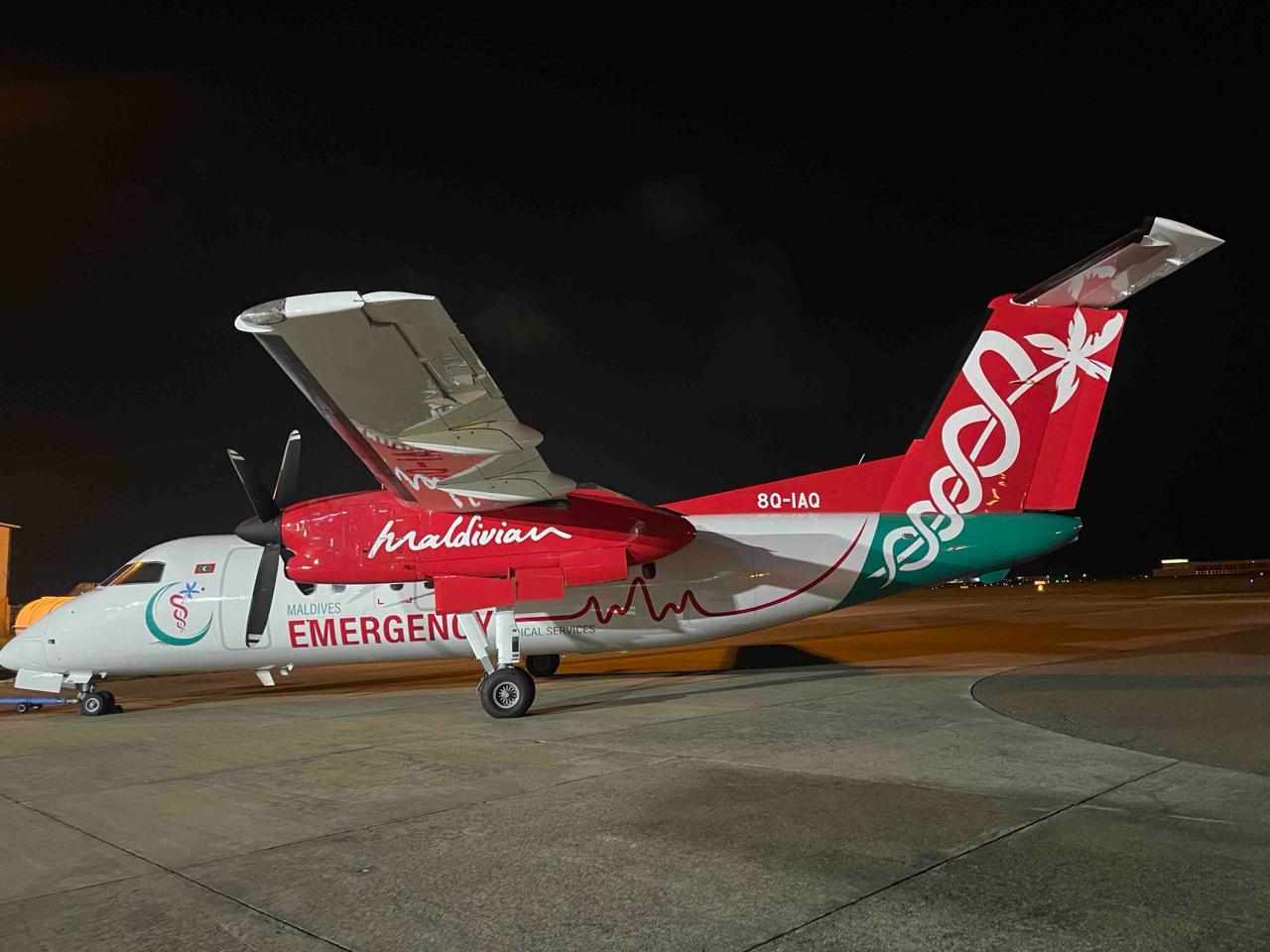 ރާއްޖޭގައި އެއާ އެމްބިއުލެންސްގެ ހިދުމަތް ތައާރަފްކޮށްފި