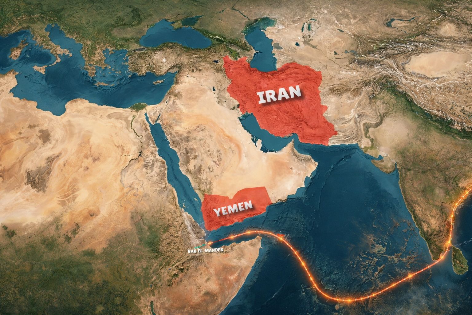 ބާބް އެލް މަންޑޭބް ކެނަލް ބަންދުވުން: އިޤްތިޞާދީ ދެވަނަ ލޮޅުމުގެ އިންޒާރެއް