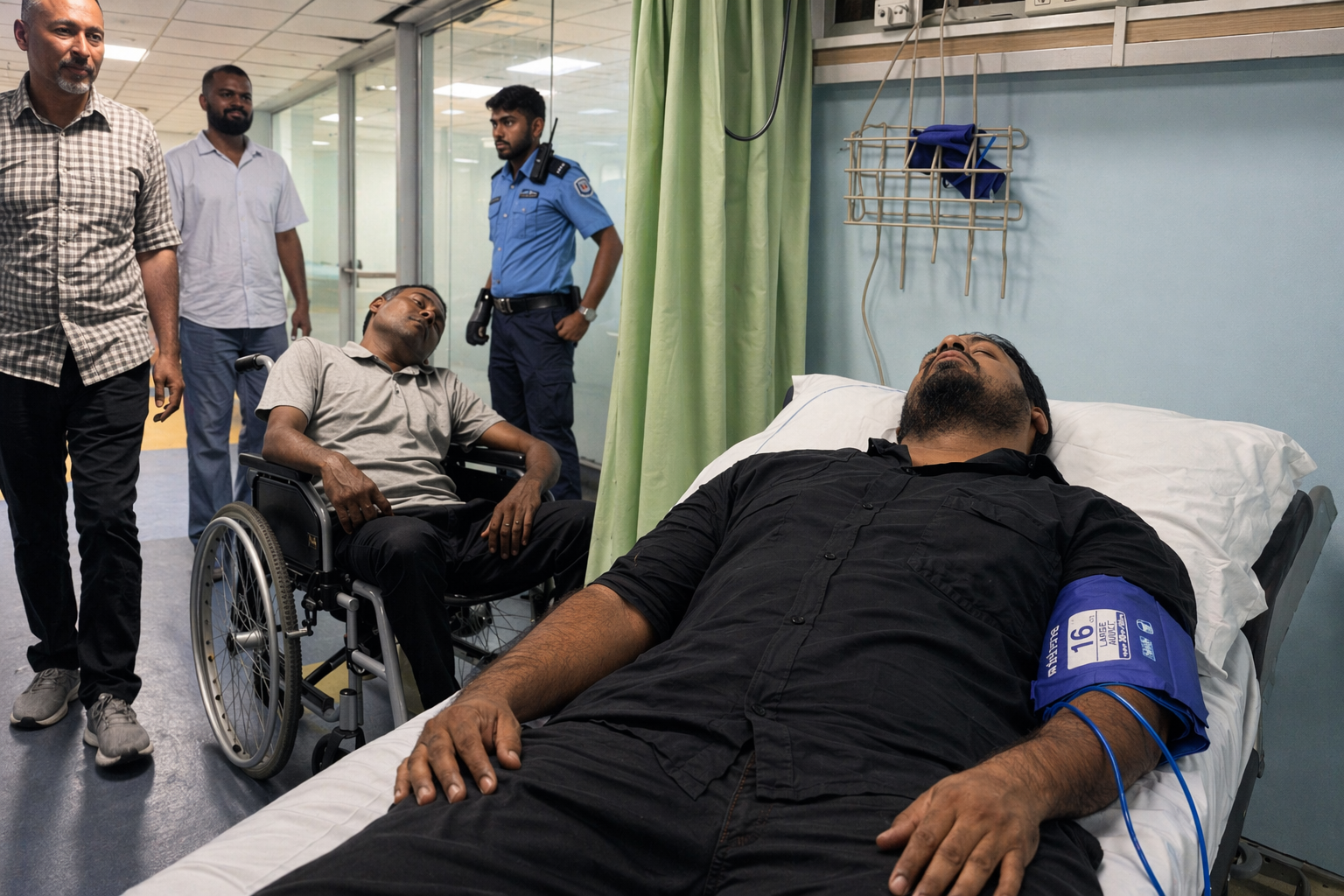 އެމްޑީޕީން ރޭ ބޭއްވި މުޒާހަރާގެ ތެރެއިން ފުލުހުން ހައްޔަރުކުރި ދެ މީހުން ދޫކޮށްލައިފި