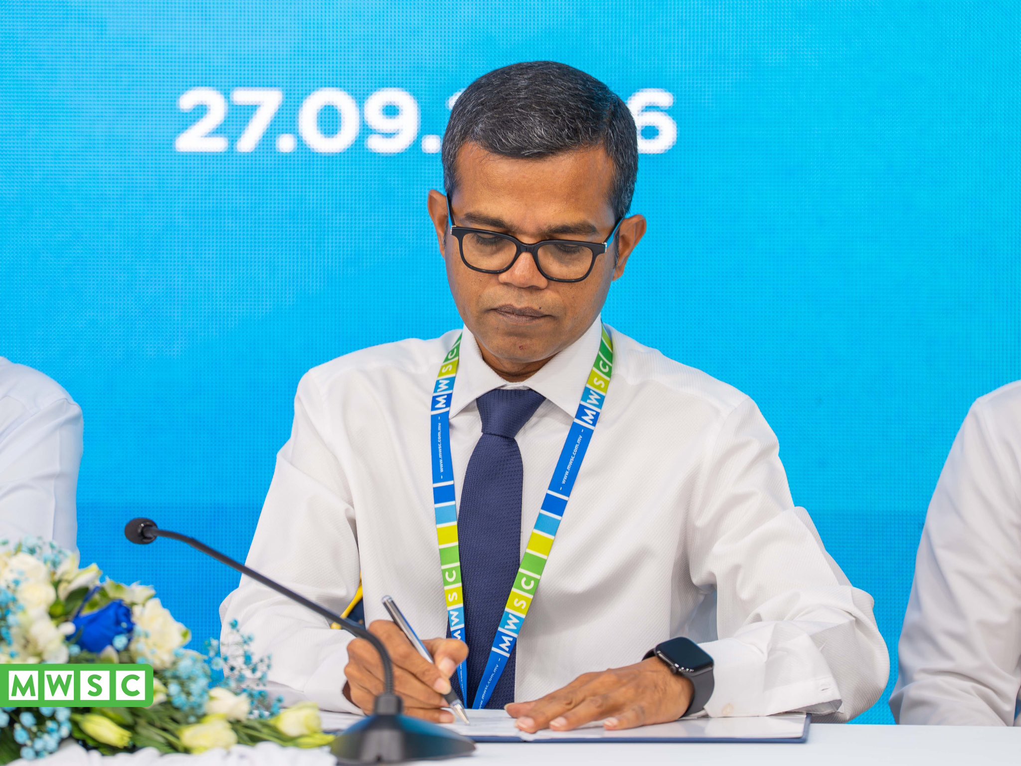 އެމްޑަބްލިއުއެސްސީގެ މެނޭޖިންގ ޑިރެކްޓަރ ޙުސައިން ފަހުމީ