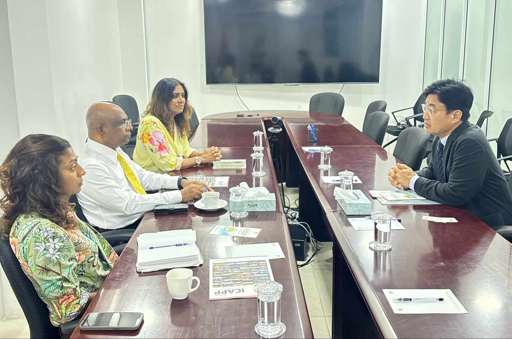 އޭޝިއާގެ ސިޔާސީ ޕާޓީތަކާއި އެމް.ޑީ.ޕީއާ ދެމެދު ގުޅުން ހަރުދަނާ ކުރުމަށް މަޝްވަރާކޮށްފި