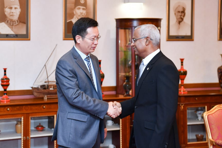 ޗައިނާ ސަފީރުގެ ބަސް؛  ޗައިނާ އަބަދުވެސް އޮންނާނީ ދިވެހި ރައްޔިތުންނަށް އެހީތެރިވާން ތައްޔާރަށް