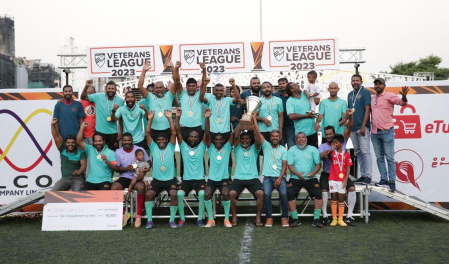 ވެޓެރަންސް ލީގުގެ ތަށި ހުޅުމާލެ ވެޓަރަންސްއިން ދިފާއުކޮށްފި