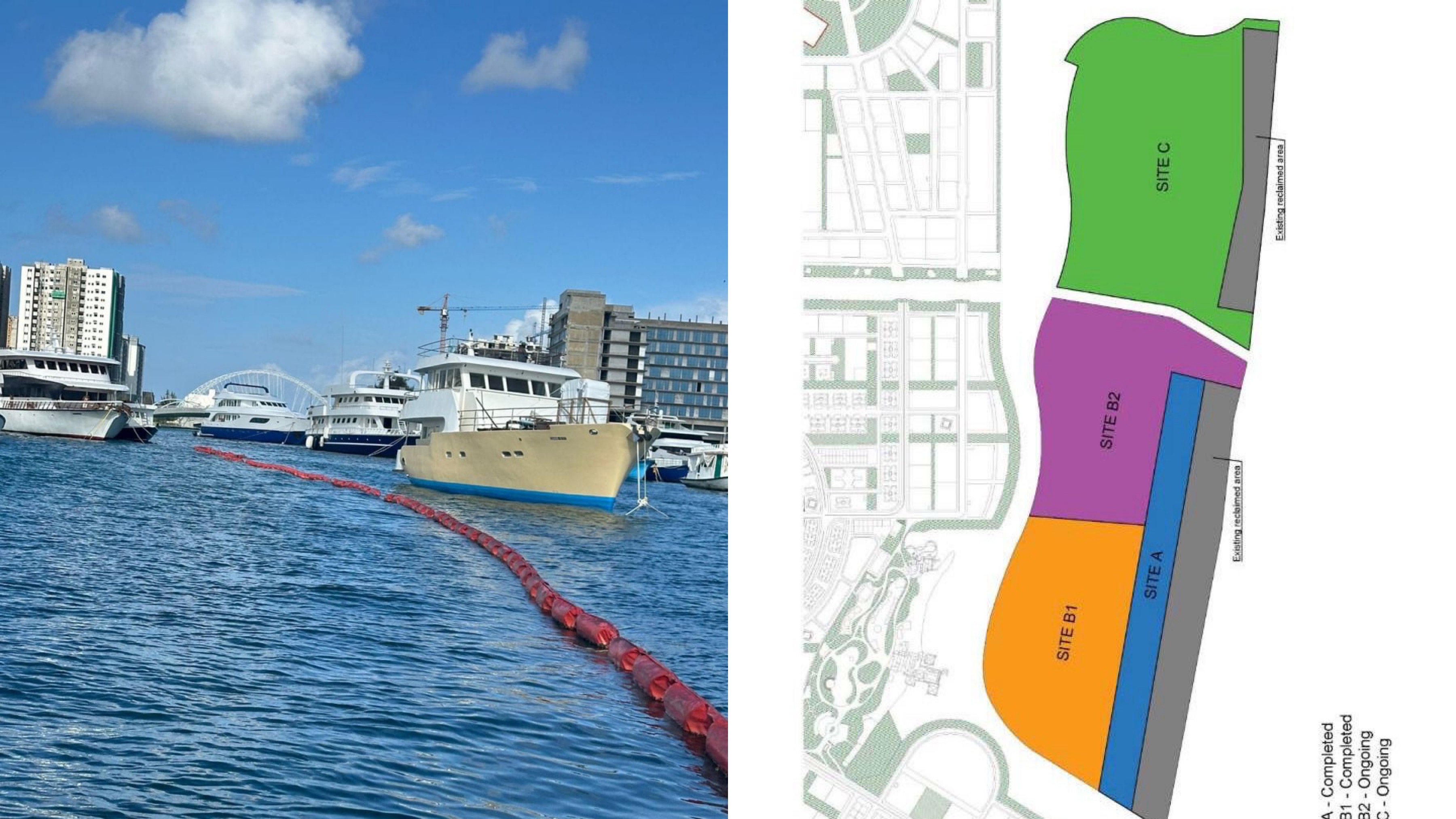 ހުޅުމާލޭގެ 3 ވަނަ ފިޔަވަހީގެ ބިން ހިއްކާ ސަރަހައްދުން ކަނޑު އުޅަނދުތައް ނެގުމަށް އަންގައިފި