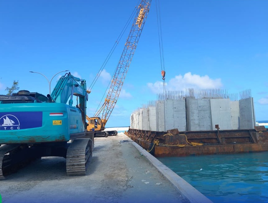 މާކުރަތު ބަނދަރު ތަރައްޤީކުރުމުގެ މަޝްރޫޢު ކުރިއަށް