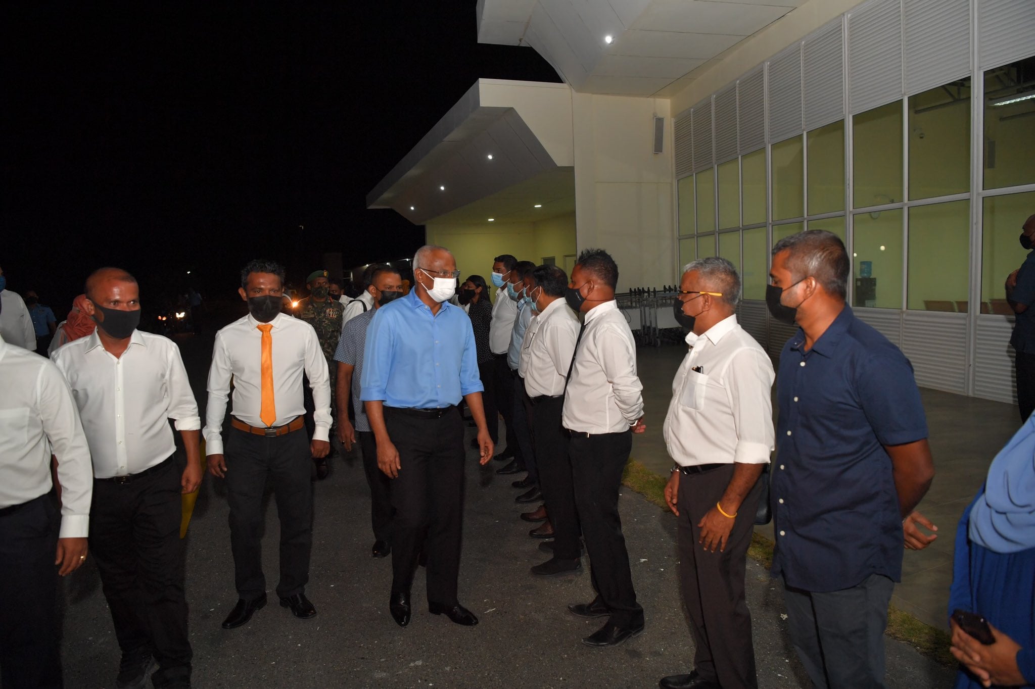 ރައީސް ތިމަރަފުއްޓަށް ވަޑައިގެންފި