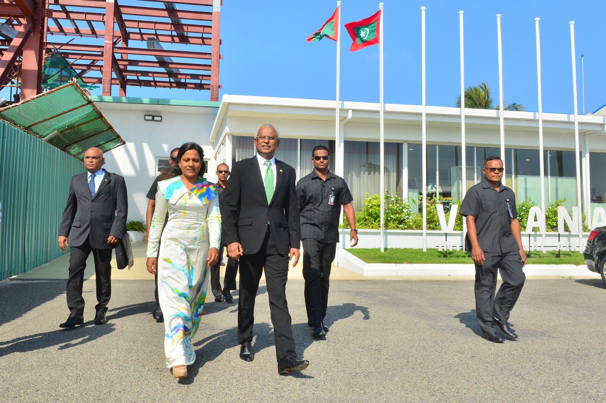 ރައީސް ސާލިހު ސިންގަޕޫރަށް