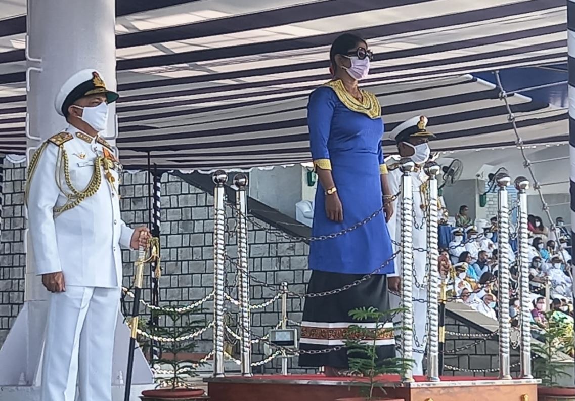 އިންޑިއަން ނޭވަލް އެކެޑަމީގެ ޕާސިންގ އައުޓް ޕެރޭޑް މާރިޔާ ޝަރަފުވެރިކޮށްދެއްވައިފި