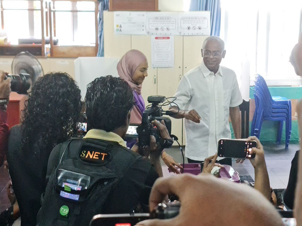 ރައީސް ޞާލިޙު ވޯޓު ލައްވައިފި