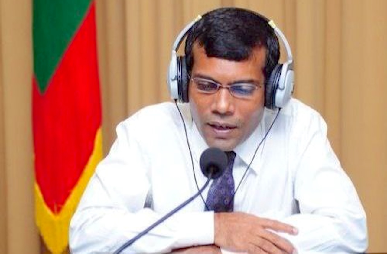 އީރާނުގެ ދާޚިލީ ކަންކަމަށް އެމެރިކާ އަތްބާނަން ދެކޮޅު؛ ޒުވާނުންގެ މުޒާހަރާއަށް ތާއީދު: ރައީސް ނަޝީދު