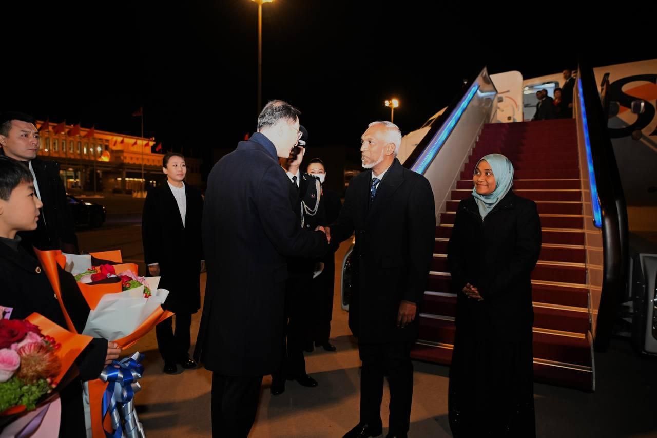 ރައީސް ޗައިނާގެ ވެރިރަށް ބެއިޖިންގަށް؛ މަރުހަބާގެ ރަސްމިއްޔާތު މާދަމާ