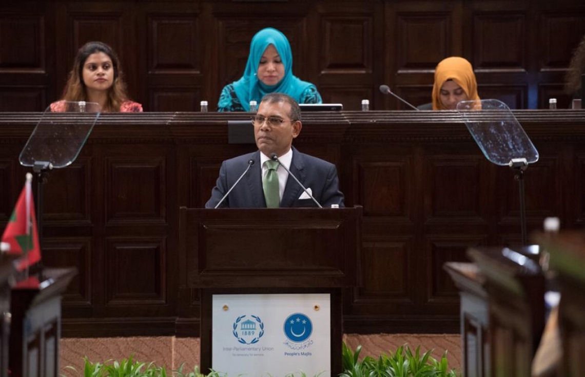 އަމީންއާންމާއި ކައުންސެލަރ ޖެނެރަލްގެ އިއްޒަތަށް އަރައިނުގަތުމަށް މަޖިލީހުގެ ރައީސް އިލްތިމާސްކުރަށްވައިފި