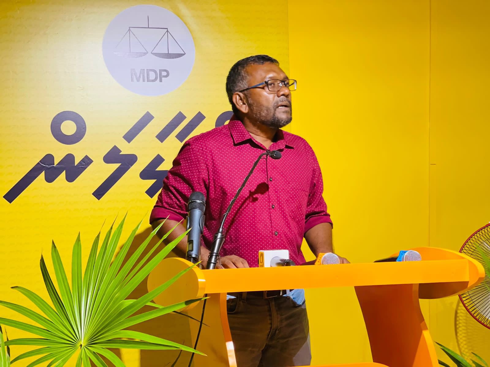 މިއީ ރިޔާސީ އިންތިހާބުގައި އެމްޑީޕީން ވާދަކުރާނެ ފަރާތެއްގެ ވާހަކަ ދައްކަންވީ ވަގުތެއް ނޫން: ފައްޔާޒު
