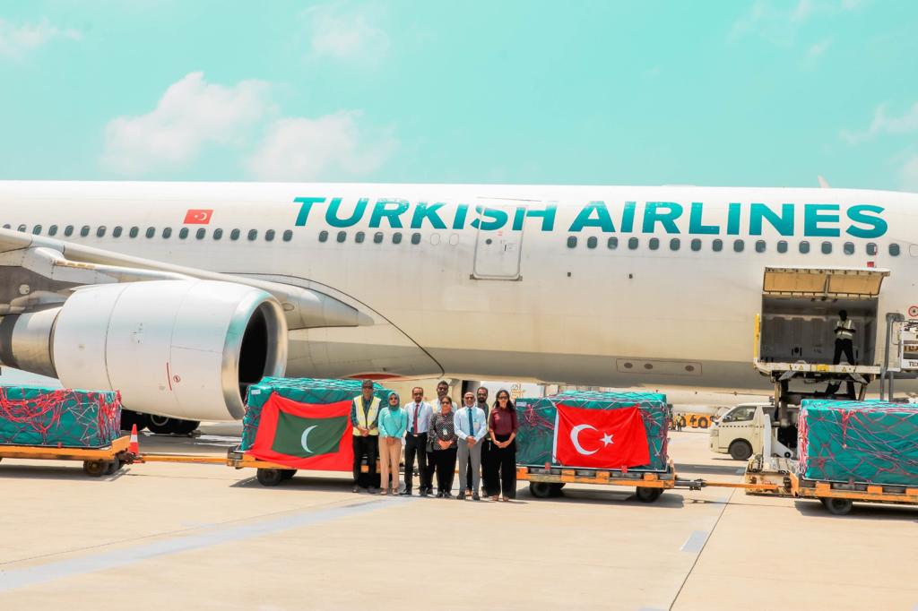 އެހީގެ ގޮތުގައި ރާއްޖެއިން ހަދިޔާކުރާ މަސް ދަޅުތައް ތުރުކީއަށް ފޮނުވަން ފަށައިފި