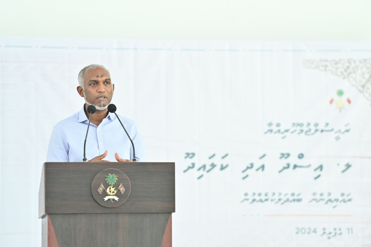 ރައްޔިތުން އުންމީދުކުރާވަރުގެ ތަރައްޤީއެއް ގެނެސްދެއްވާނެކަމަށް ރައީސް ވިދާޅުވެއްޖެ