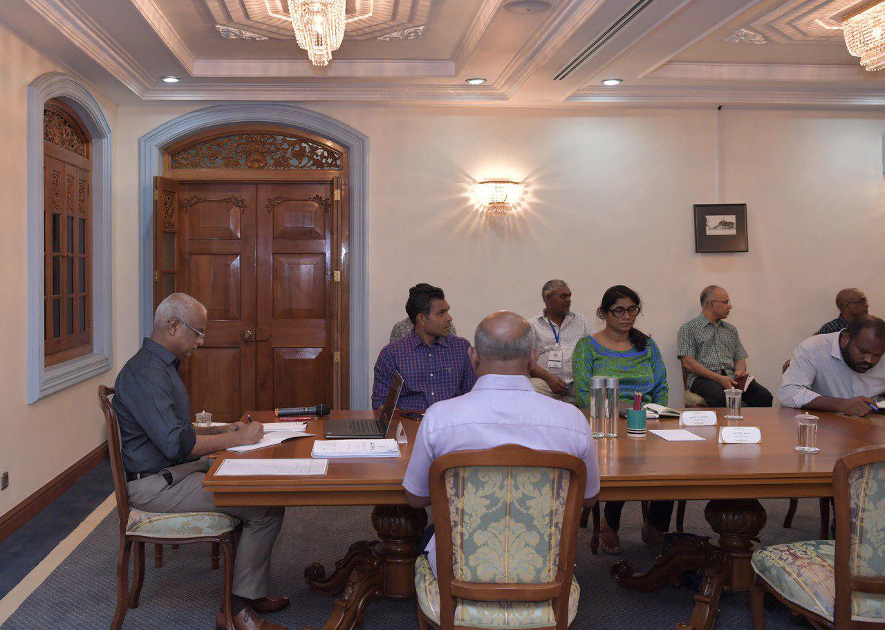 ހުޅުމާލޭގައި ހަދާ މެޑިކަލް ފެސިލިޓީއަށާއި ފަރުކޮޅުފުށްޓަށް ރައީސް ޞާލިޙް ޒިޔާރަތް ކުރައްވައިފި