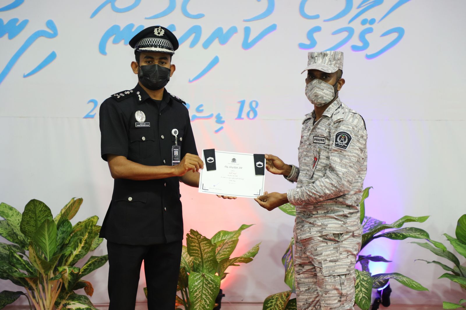 ކަރެކްޝަންގެ 34 މުވައްޒަފަކަށް މަގާމުގެ ކުރިއެރުން ދީފި