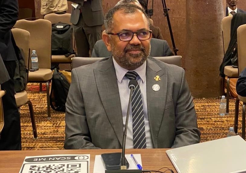 މިއުނިކް ސެކިއުރިޓީ ކޮންފަރެންސަށް ޚާރިޖީ ވަޒީރު ޖަރުމަނަށް