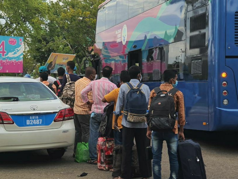 ބަންގްލަދޭޝްގެ 200 މީހުން މޯލްޑިވިއަންގެ ފްލައިޓެއްގައި މިއަދު ފޮނުވާލަނީ