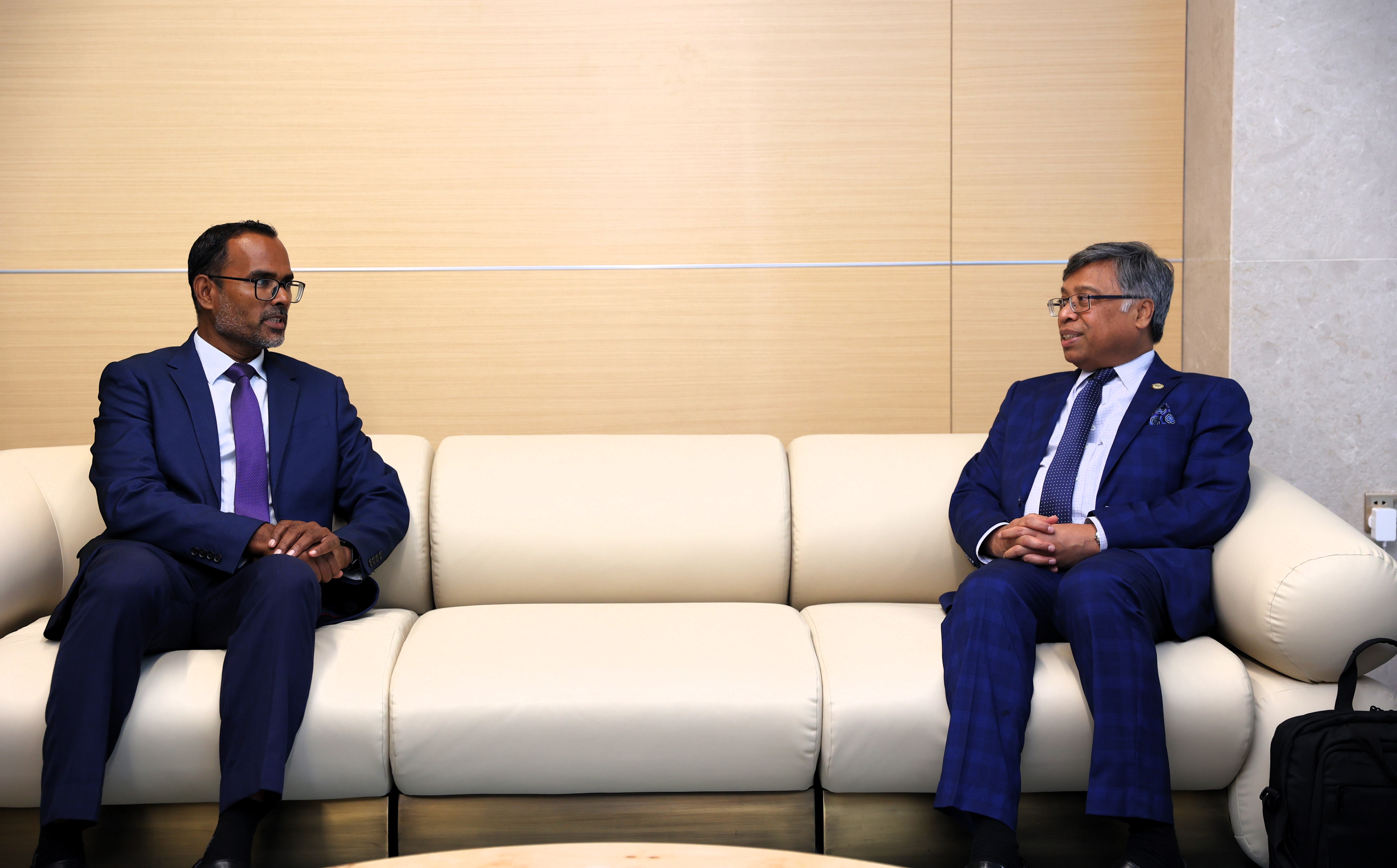 ސާކްގެ ސެކްރެޓަރީ ޖެނެރަލް ރާއްޖެ ވަޑައިގެންފި