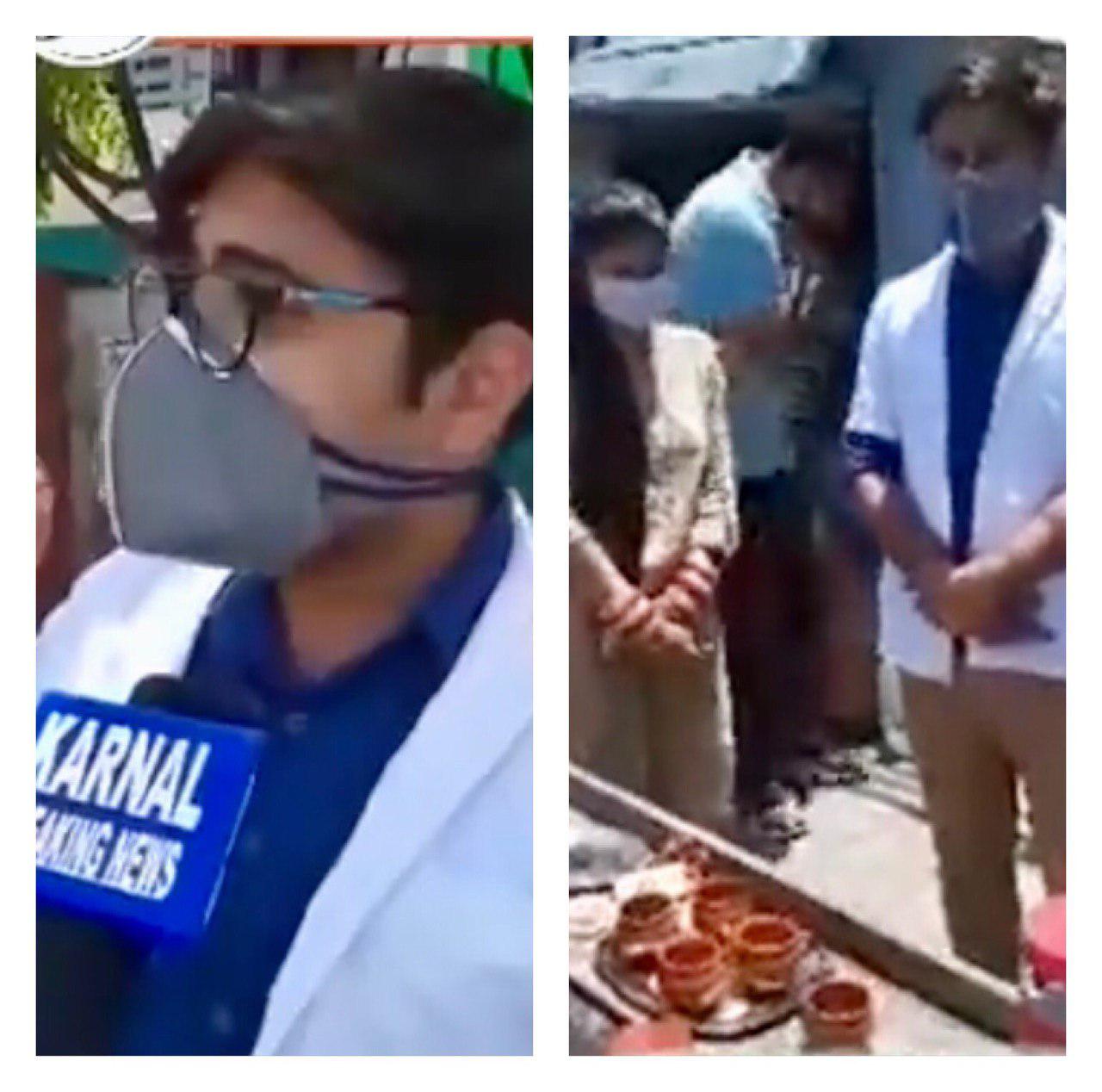 މުސާރަ ނުދިނުމުން ހޮސްޕިޓަލް ކުރިމަތީގައި ޑޮކްޓަރަކު ސައިވިއްކަން ފަށައިފި