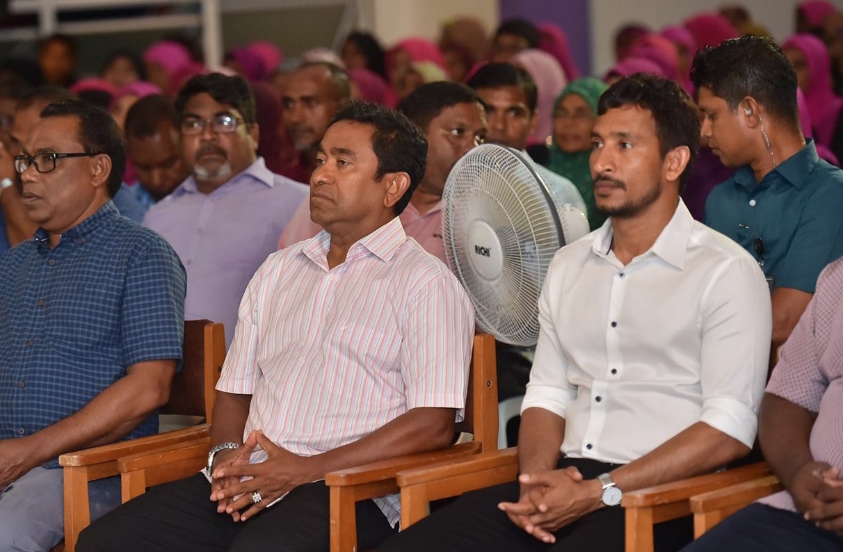 2013ގެ ރިޔާސީ އިންތިޚާބުގައި އަބްދުއްރަހީމް ތާއީދު ކުރެއްވީ އަޅުގަނޑަކަށް ނޫން: ރައީސް ޔާމީން